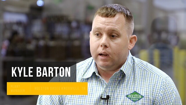Kyle Barton from Holston Gases