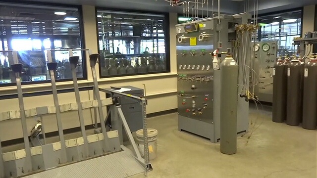 Weldcoa installed automated filling system at Nexair Specialty Gas 