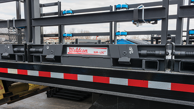 Close Up of Pallets on Truck Body 640x360 pixels