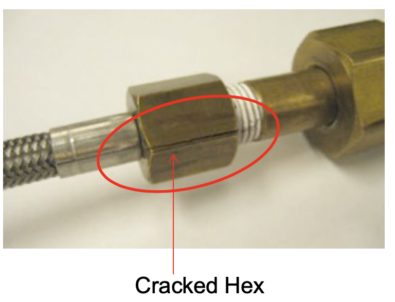 Cracked Hex on Lead