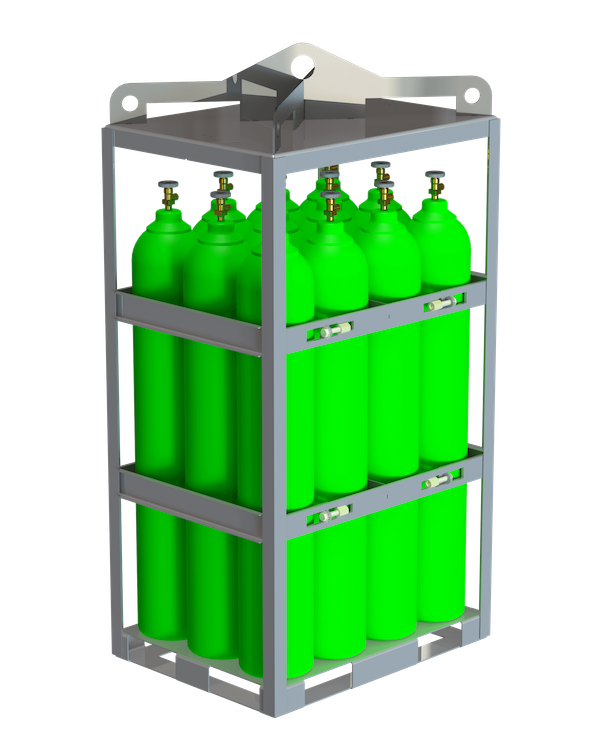 Cylinder Gas Pack Carts, Manifolds and Leads